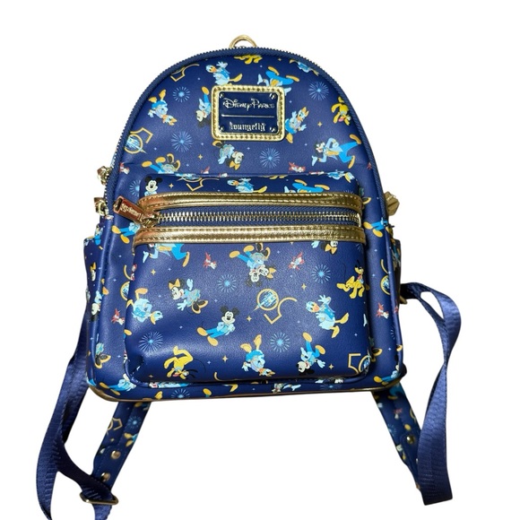 Loungefly Handbags - Disney World 50th Anniversary Loungefly EARidescent Celebration Backpack EXC